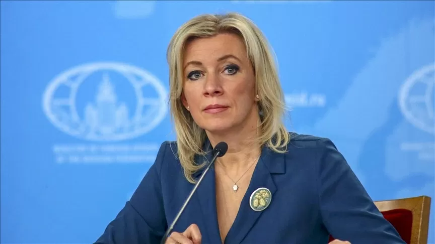 Người phát ngôn Bộ Ngoại giao Nga Maria Zakharova. (Nguồn: Anadolu)