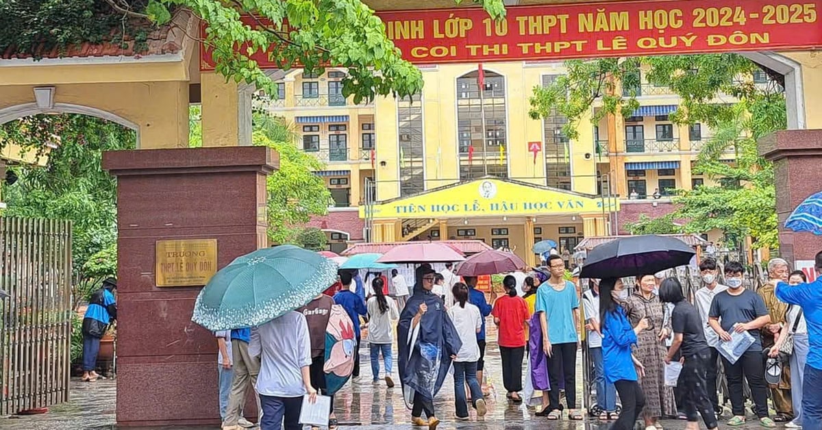 Plan de matriculación para el décimo grado público de la provincia de Thai Binh