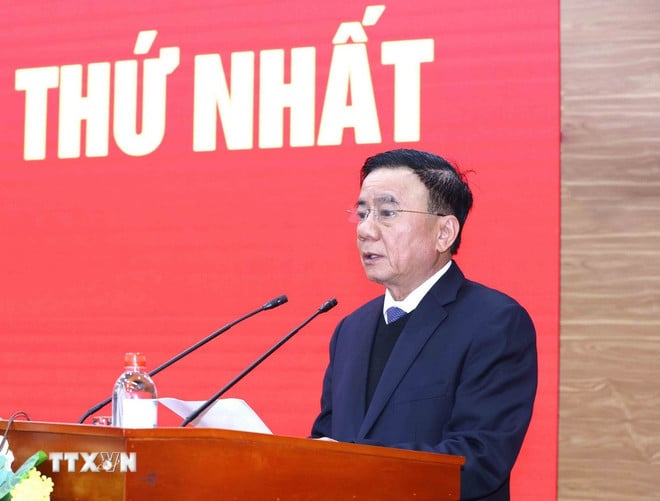 Camarade Tran Cam Tu, membre du Politburo, membre permanent du Secrétariat. (Photo : Phuong Hoa/VNA)