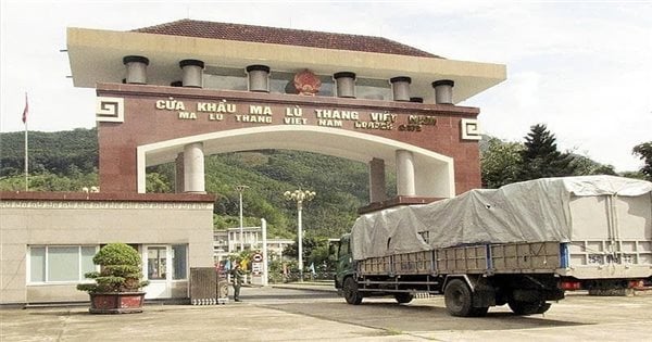 Lai Chau: Building a dynamically developing Ma Lu Thang Border Gate Economic Zone