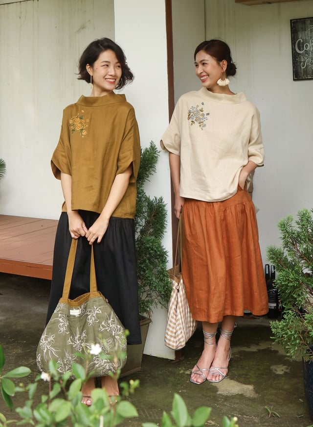 Váy suông và trang phục linen: Bí quyết thời trang mát mẻ cho mùa nắng - Ảnh 4.