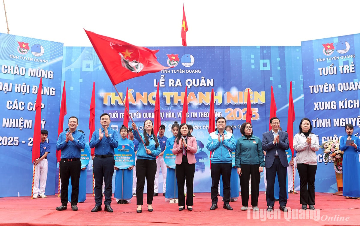 Ra quân Tháng Thanh niên năm 2025