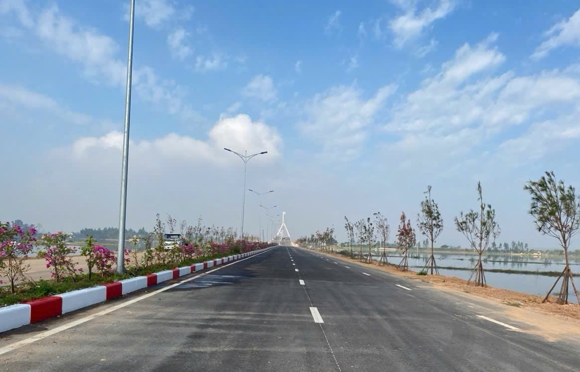 Bac Giang ist bestrebt, die Straße zur Dong Viet-Brücke fertigzustellen