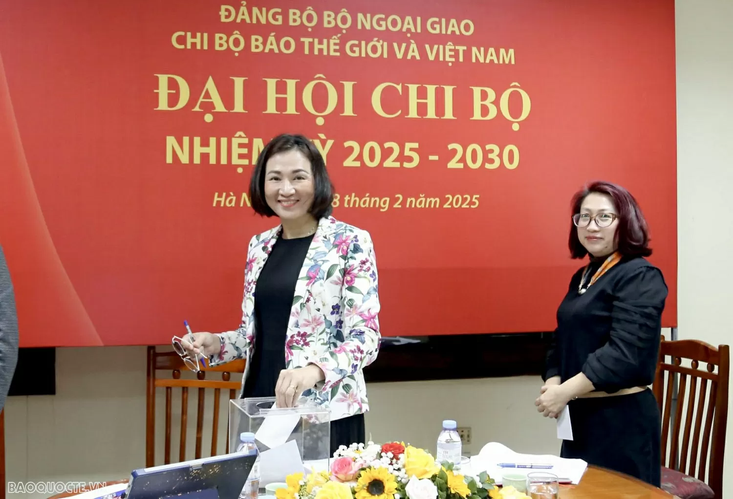 Đại hội Chi bộ Báo Thế giới và Việt Nam nhiệm kỳ 2025-2030: Kiện toàn công tác lãnh đạo, định hướng nhiệm vụ trong giai đoạn mới