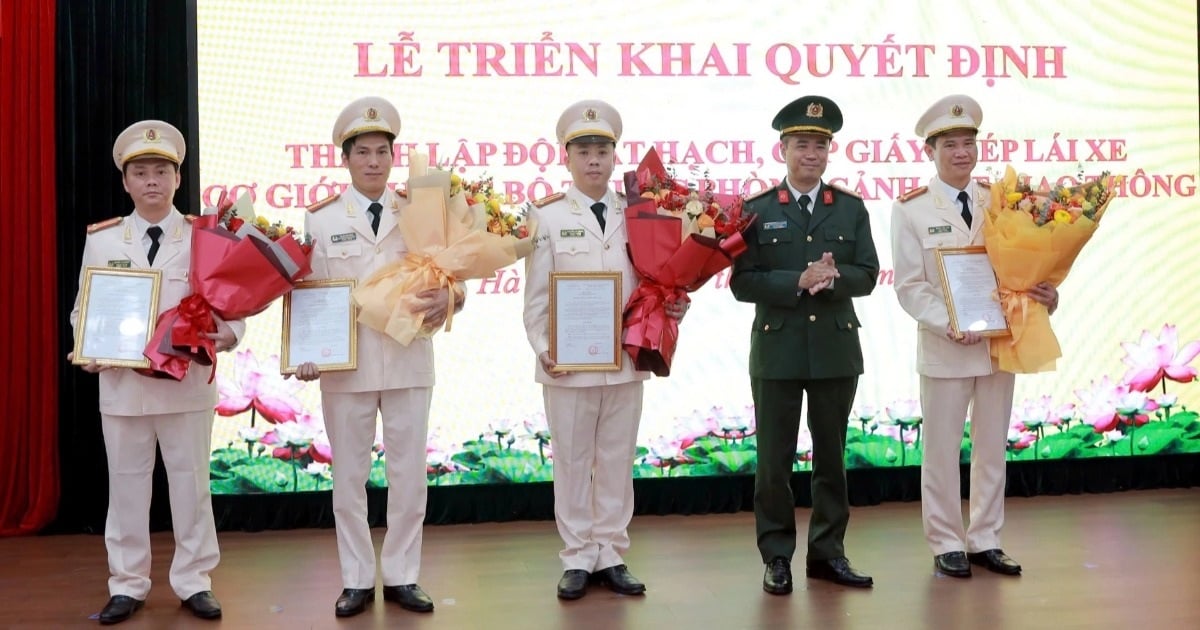 Hanoi richtet ein Team zur Prüfung und Ausstellung von Führerscheinen für Straßenkraftfahrzeuge ein