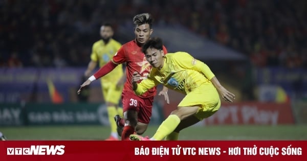 Bảng xếp hạng V.League mới nhất vòng 15