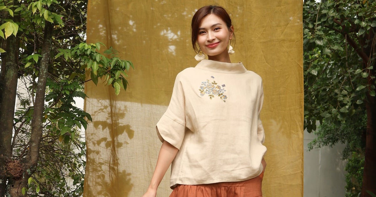 Váy suông, trang phục linen 'lên ngôi' mùa nắng