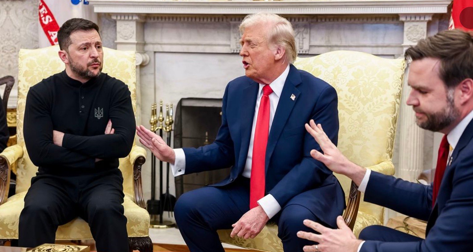 Mr. Zelenskyy apologized to Mr. Trump after the meeting at the White House. Photo 1