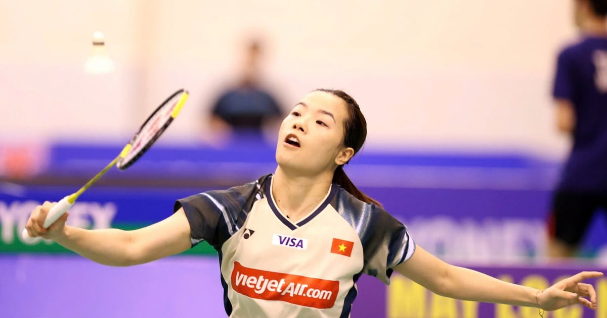 Entering the semi-finals of the German badminton tournament, Nguyen Thuy Linh has a chance to receive a big reward.