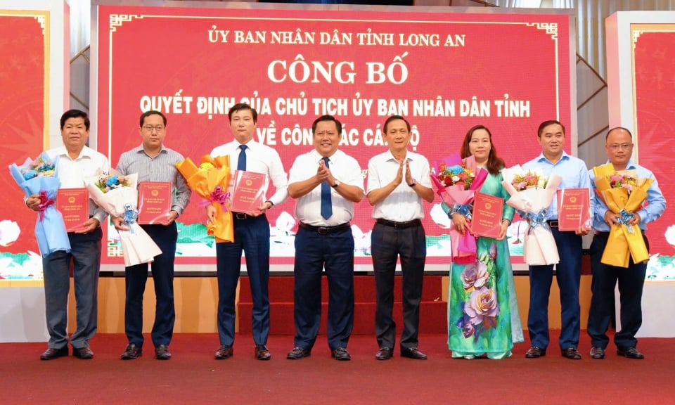 Long An establishes specialized agencies under the Provincial People's Committee