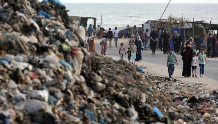 La crisis de la basura en Gaza