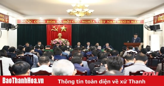 Ngành Nông nghiệp và Môi trường Thanh Hóa quyết tâm thực hiện hiệu quả chức năng, nhiệm vu được giao