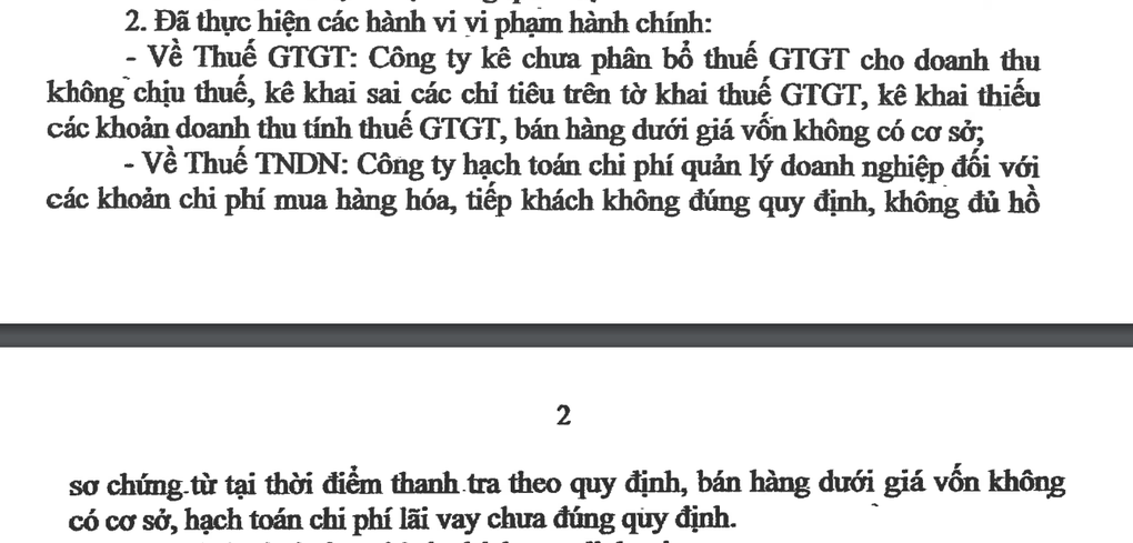 Kosy bị phạt và truy thu hơn 6,8 tỷ đồng - 1