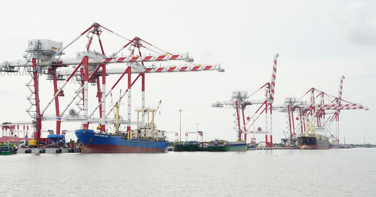 Long An untersucht Unterstützung von 250 Millionen VND für jedes Containerschiff, das den Hafen anläuft