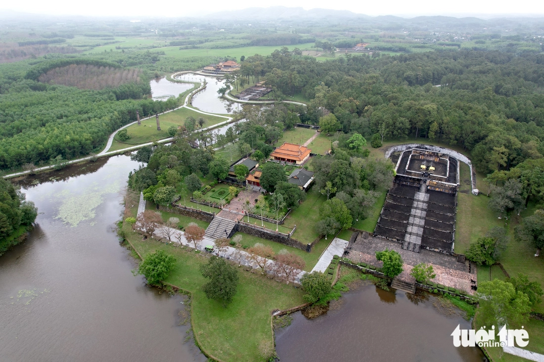 The resting place of the first king of the Nguyen Dynasty in the heart of the ancient capital of Hue