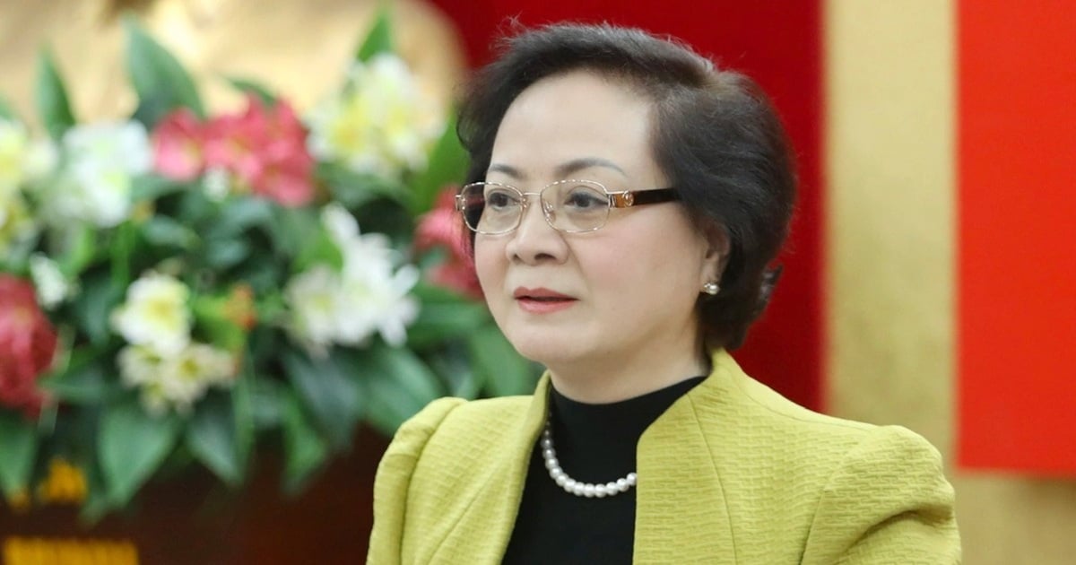 La ministra Pham Thi Thanh Tra se convierte en secretaria del Comité del Partido del Ministerio del Interior