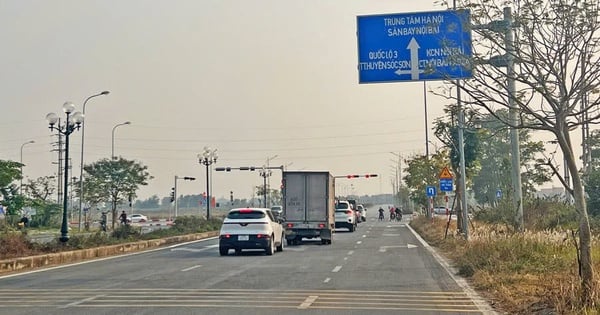 Hanoi investiert fast 1.500 Milliarden VND in den Bau einer Straße, die den Flughafen Noi Bai verbindet