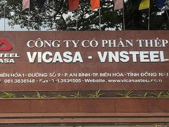 Công ty thép VCA bị nhắc nhở chậm công bố thông tin