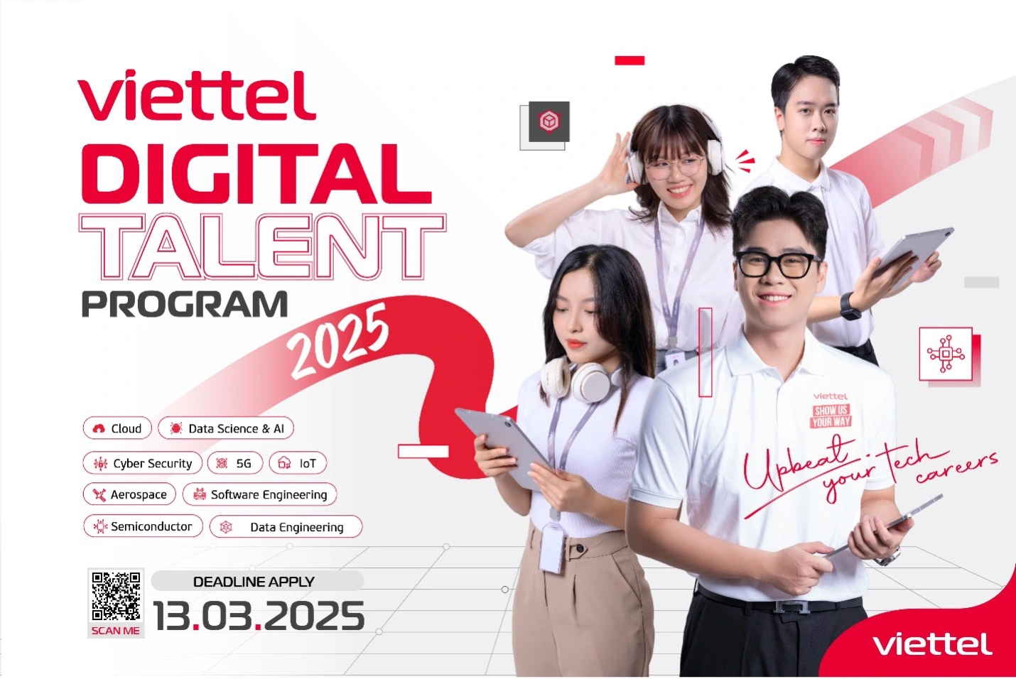 Viettel Digital Talent - 2025년 최고의 기술 인턴십 기회를 잡을 수 있는 기회는 단 1주일 남았습니다.