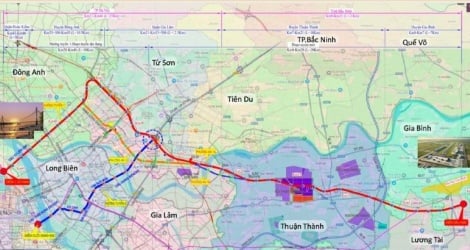 26兆7000億ベトナムドン相当の、ジャビン空港とハノイを結ぶ道路の計画が徐々に明らかになりつつある。