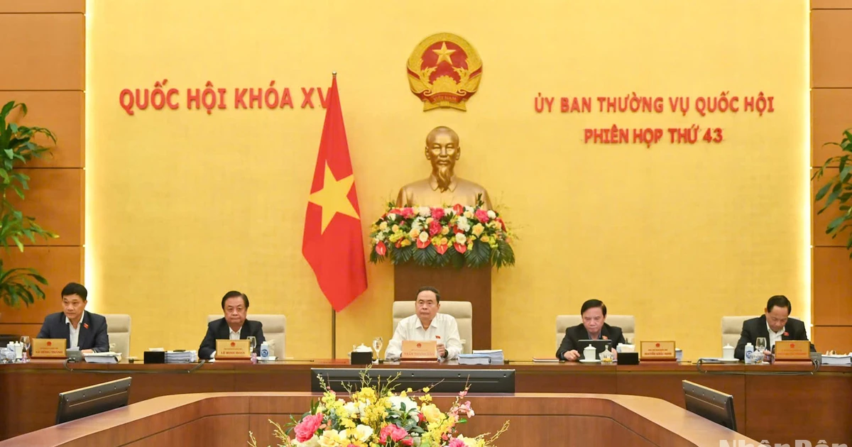 Opening of the 43rd Session of the National Assembly Standing Committee