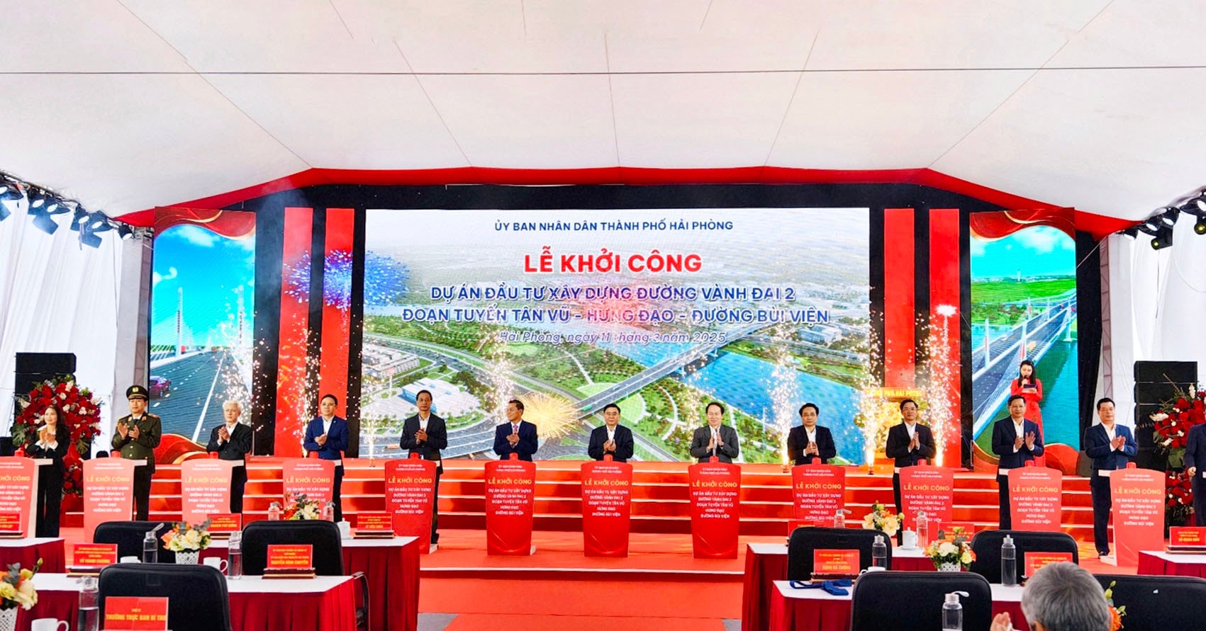 Hai Phong dépense plus de 7 000 milliards pour construire la Ring Road 2