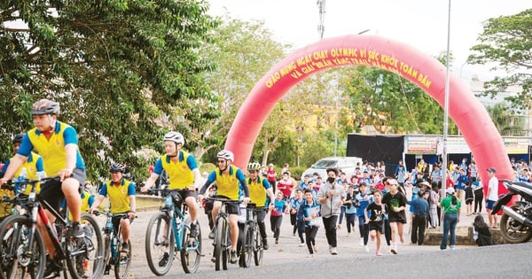 Organisieren Sie sportliche Aktivitäten und den Olympischen Lauftag im März 2025