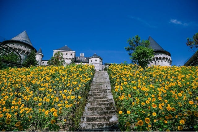 Sun World Ba Na Hills tưng bừng đón hàng nghìn du khách miền Trung - Tây Nguyên ngày đầu ưu đãi giá vé 350.000 VNĐ   - Ảnh 3.