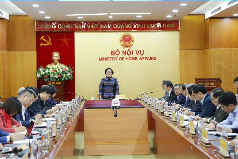 Ministry of Home Affairs held a working meeting in March 2025