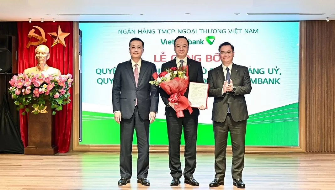 Vietcombank chính thức chuẩn y Phó Bí thư Đảng ủy và bổ nhiệm Tổng Giám đốc mới