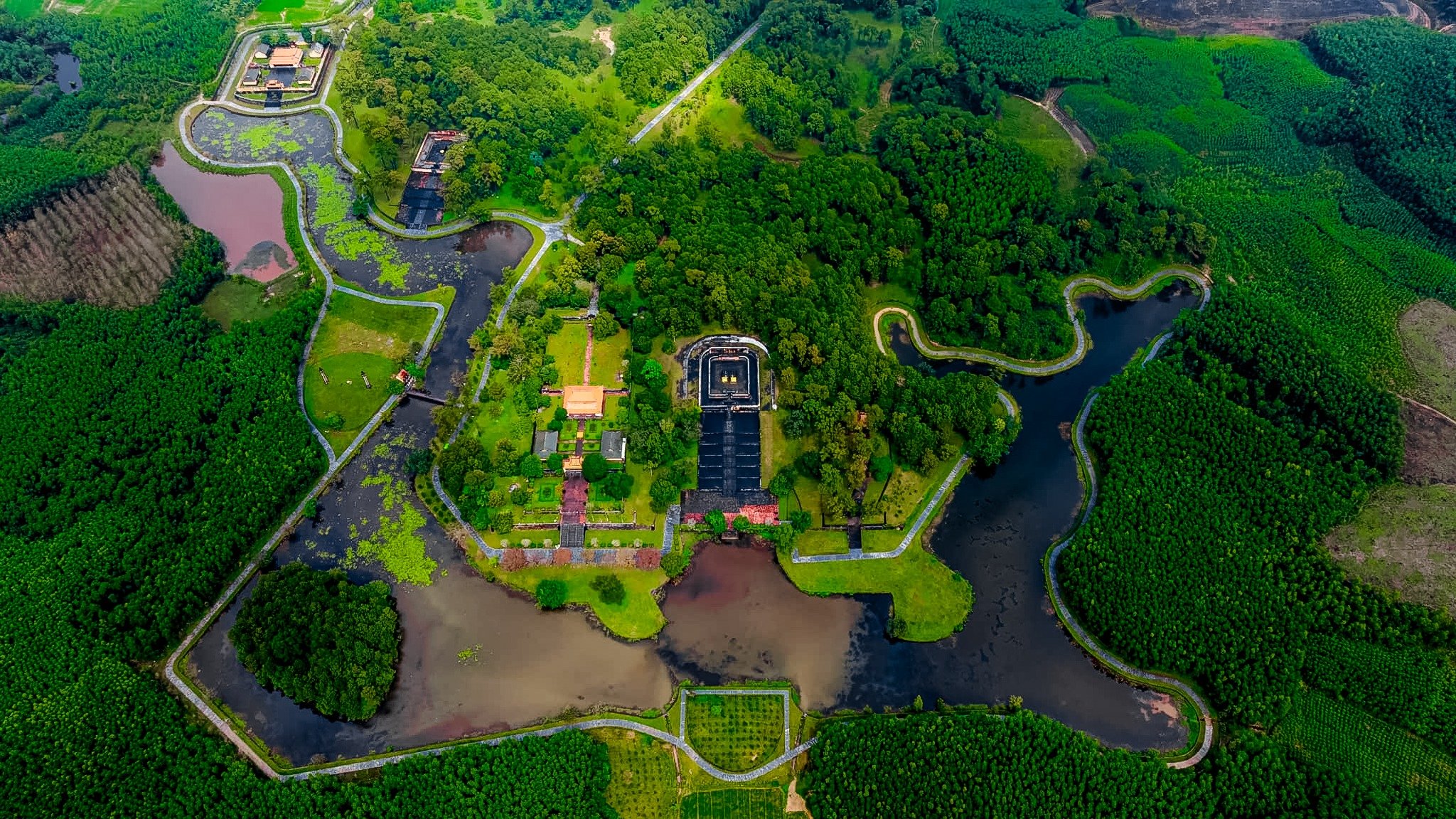 The peaceful resting place of the first king of the Nguyen Dynasty in the heart of the ancient capital of Hue