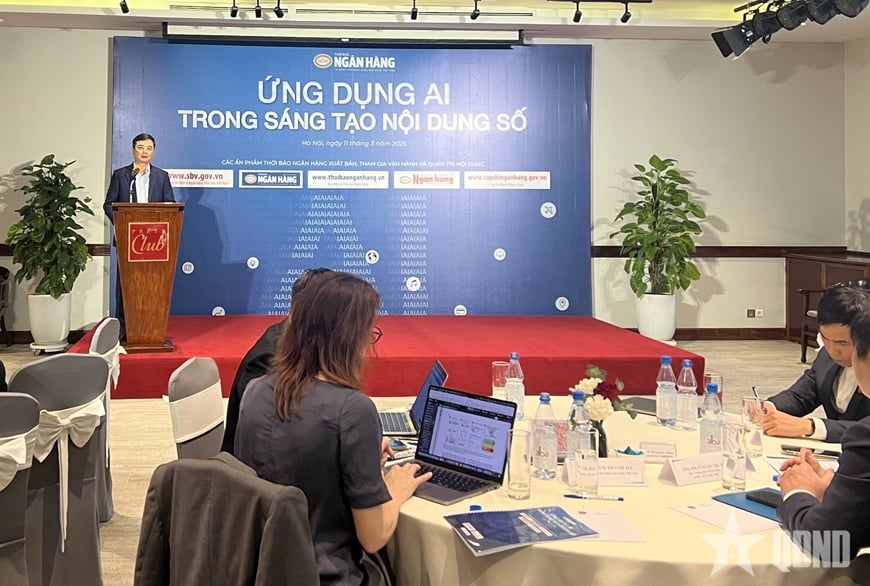 Thoi Bao Ngan Bank organiza una clase sobre la aplicación de la IA en la creación de contenido digital 1