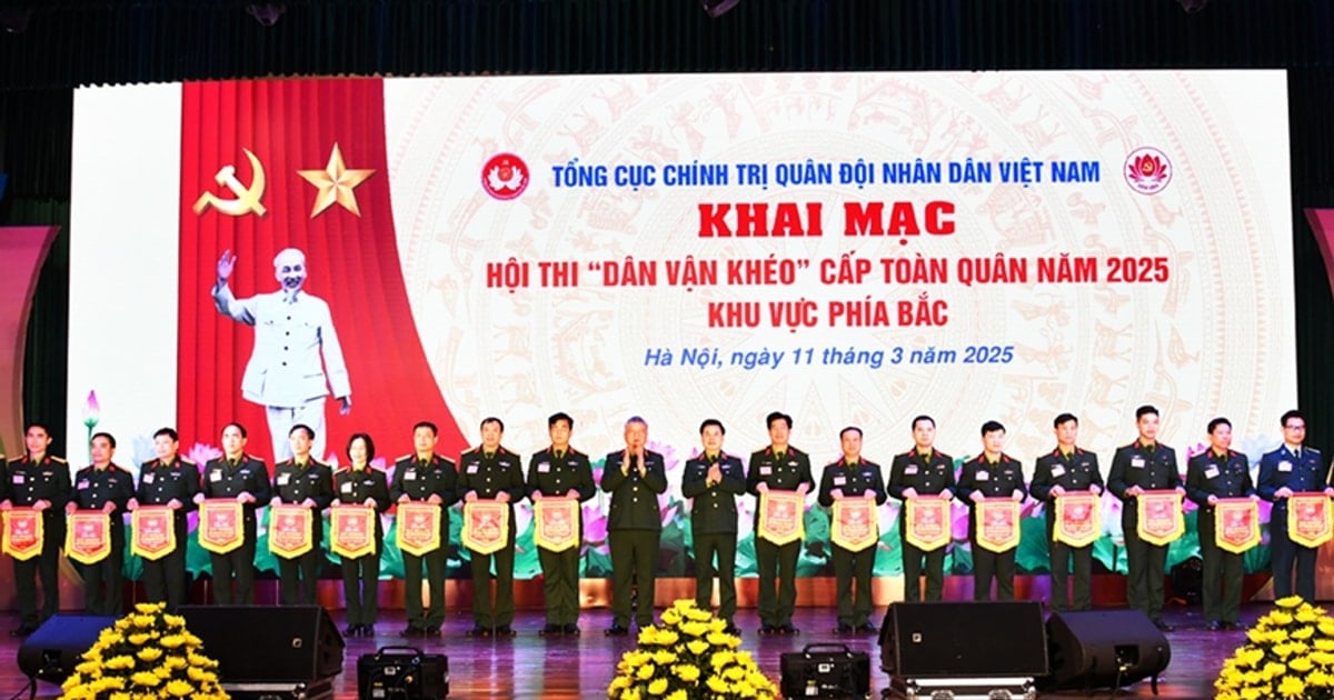 Khai mạc hội thi "Dân vận khéo" cấp toàn quân năm 2025