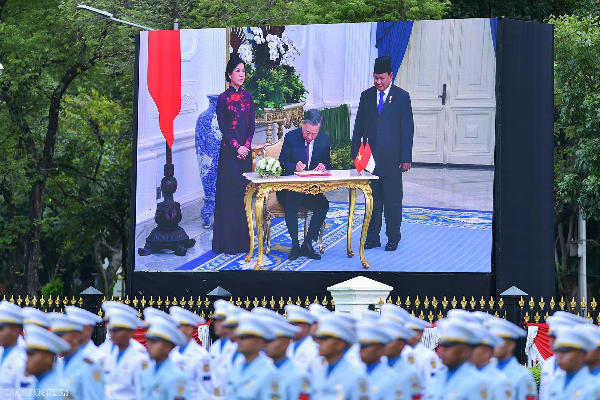 Đối tác chiến lược toàn diện Việt Nam-Indonesia: Truyền thống, tương đồng là hành trang, phát triển bền vững và tương lai ASEAN là đích đến