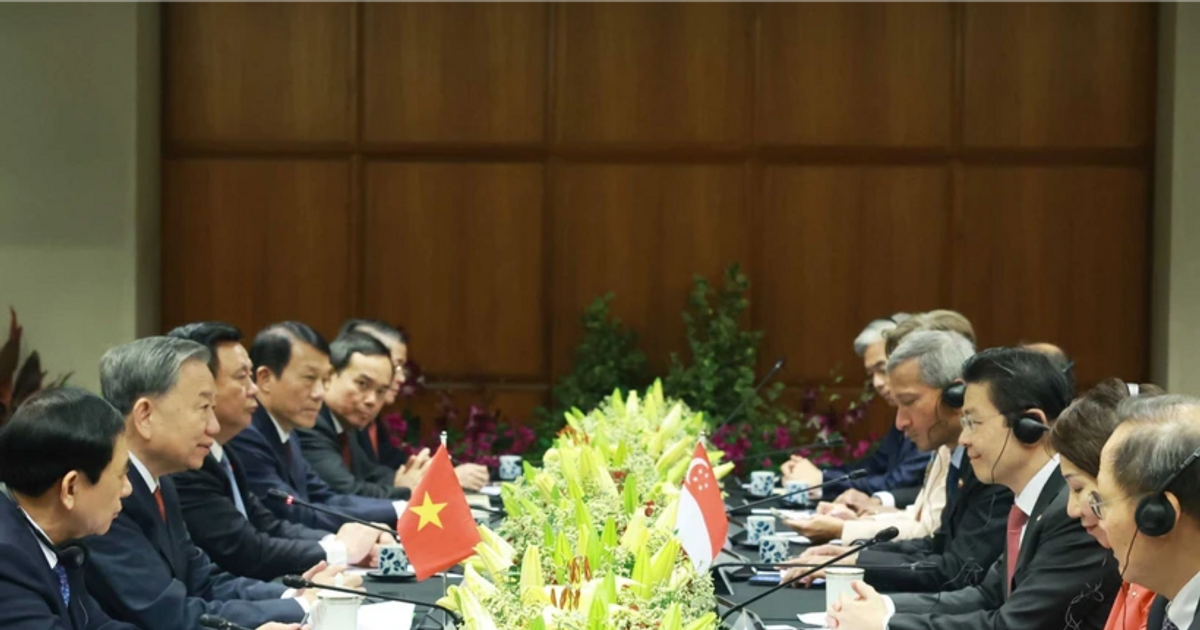 Upgrading Vietnam-Singapore relations to Comprehensive Strategic Partnership