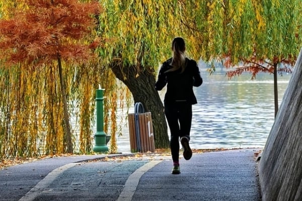 What is the best running time for health?