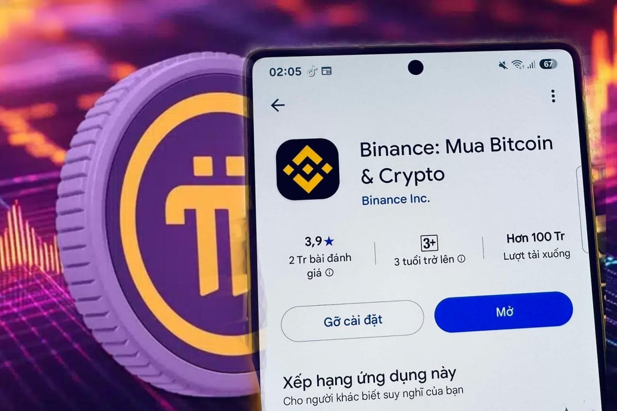 Binance 앱, Pi 코인 상장 안해 'Pi Thu' 사용자로부터 별점 1개 받다