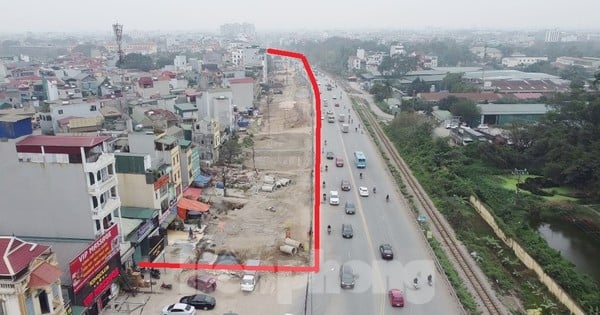 La renovación de 4,8 km de la carretera de acceso a Hanoi no se completó después de 15 años