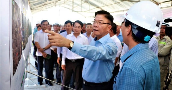 Deputy Prime Minister Le Thanh Long: Speed ​​up construction of expressway through Phu Yen - Khanh Hoa