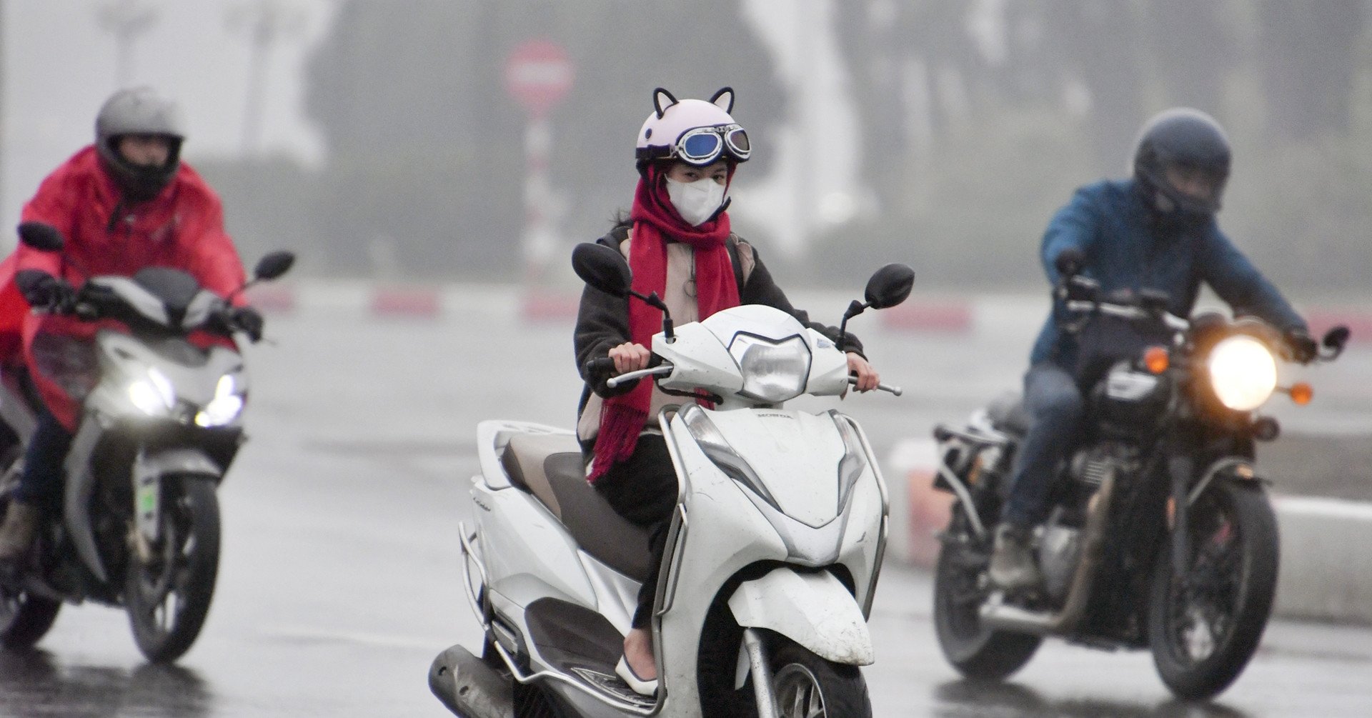 En el norte hay llovizna y humedad constante, la temperatura en Hanoi sube hasta los 28 grados.