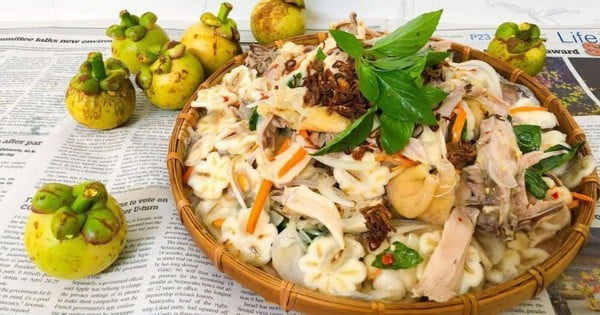 How to make mangosteen chicken salad, a hot trend to cool down at home