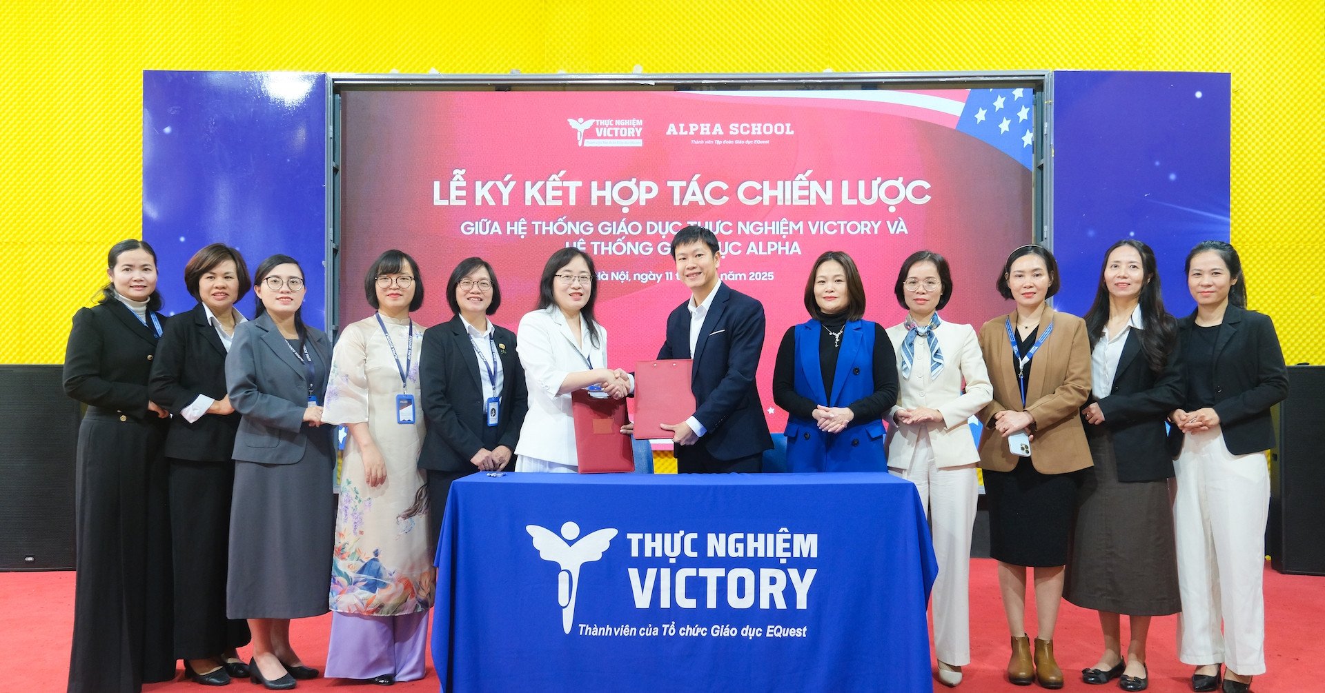 Hệ thống Giáo dục Alpha và Victory hợp tác chiến lược