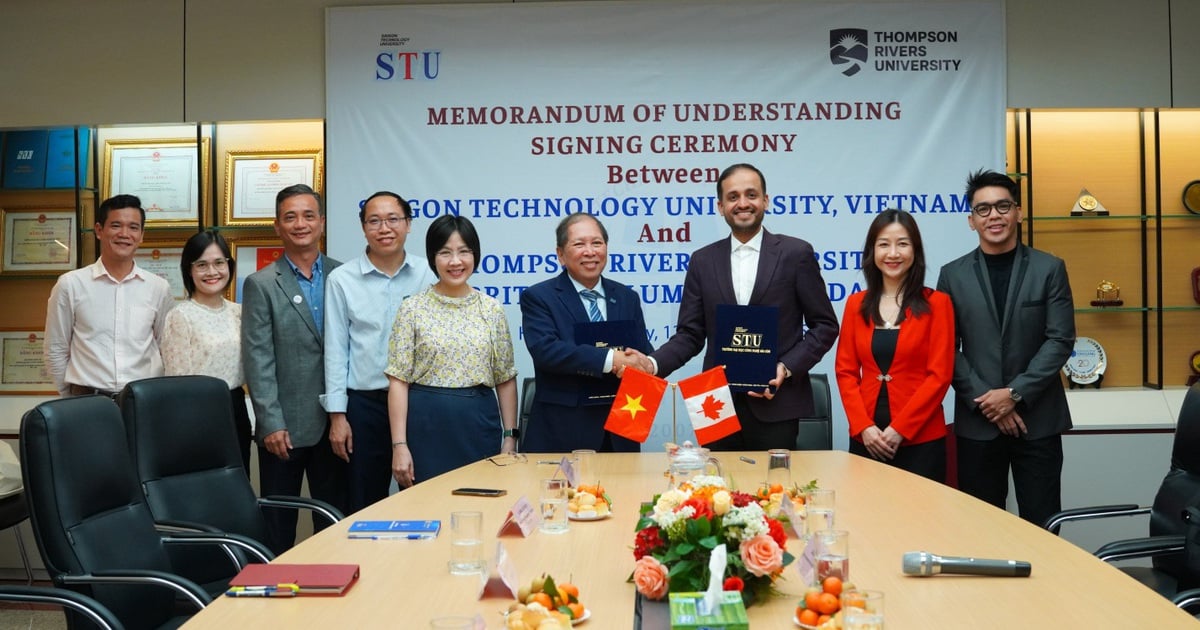 STU signs cooperation agreement with Thompson Rivers University, opening up new opportunities for students