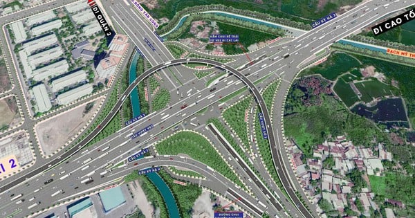 ホーチミン市東部の3層交差点に高架道路の建設準備が進む