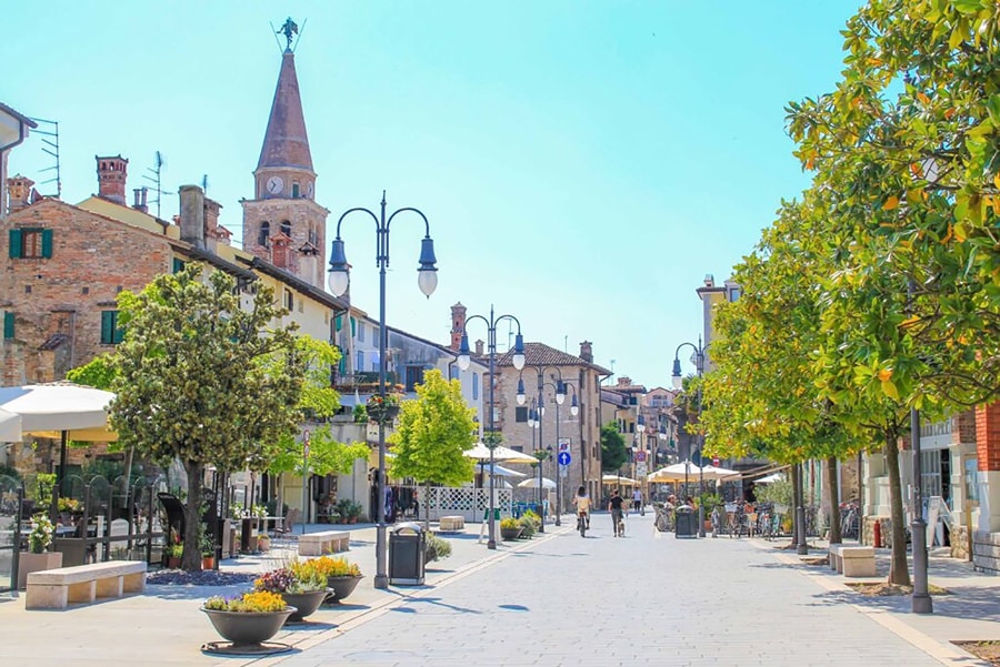 Resort town of Grado