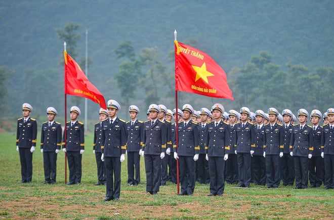 Lá cờ đặc biệt trong buổi hợp luyện diễu binh kỷ niệm thống nhất đất nước - Ảnh 13.