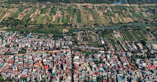 Estado actual de la zona donde se construirá el "superpuente" Tu Lien de 11,5 km de longitud sobre el río Rojo, con un coste de 20 billones de dongs.