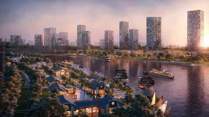 Projet de construction d'un parc cinématographique Thu Thiem sur la rivière Saigon