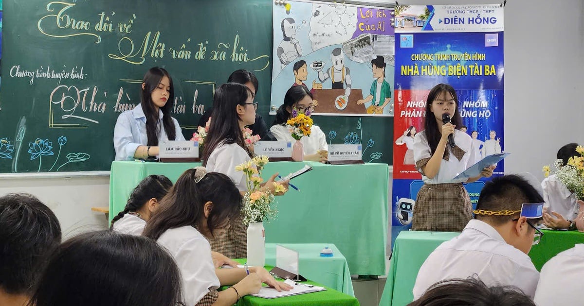 Học sinh tranh luận 'dùng ChatGPT để làm bài như ngồi mát ăn bát vàng'