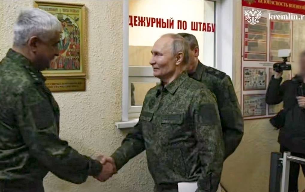 Le président Poutine visite et supervise les troupes russes libérant la région de Koursk, photo 1